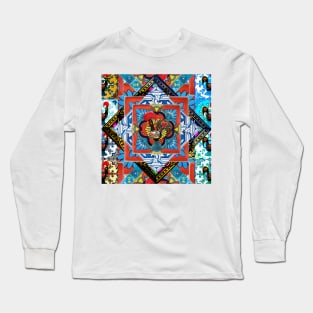 Portuguese folk art Long Sleeve T-Shirt